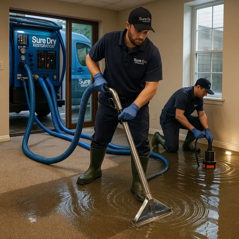 Water Extraction and Removal process in Cameron Parish, LA